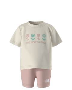 Infant Girl's North Face Cotton Summer Set
