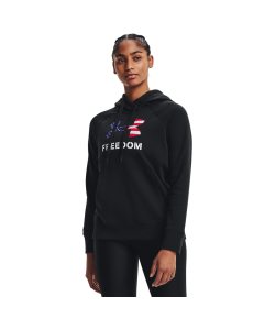 Women's Under Armour Rival Freedom Logo Hoodie