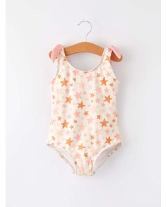 Girl's Toddler Rylee Faith Deisgn Star Floral Botique One Piece