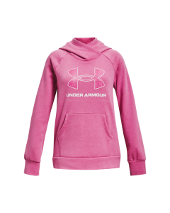 Youth Girl's Under Armour Rival Fleece Big Logo Hoodie