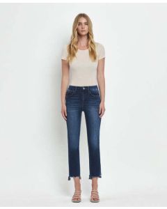 Women's Flying Monkey High Rise Crop Slim Straight Jeans