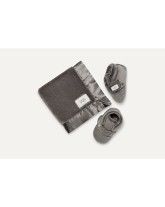 Infant UGG Baby Bixbee Bootie and Lovey Blanket