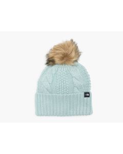 Kid's North Face Oh Mega Fur Pom Beanie