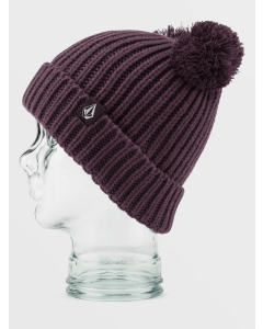 Youth Girl's Volcom Shreddy Teddy Bobble Beanie