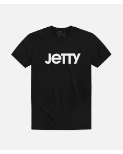 Youth Boy's Jetty Logotype Tee - Black