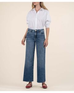 Women's Kut From The Kloth Meg High Rise Wide Leg Long Jean