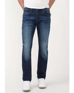 Men's Buffalo Slim Ash Jeans in Mid Blue