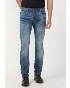 Men's Buffalo Slim Ash Jeans in Sanded Blue