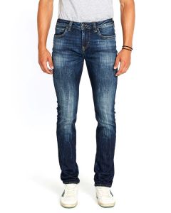 Men's Buffalo Slim Ash Men's Jeans in Sanded and Faded Blue