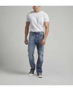 Men's Silver Craig Easy Fit Bootcut Jeans