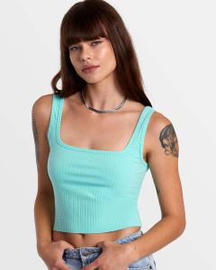 Women's RVCA Slate Tank Wide Rib