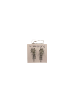 Meghan Browne Accessories Tiki Silver Earring
