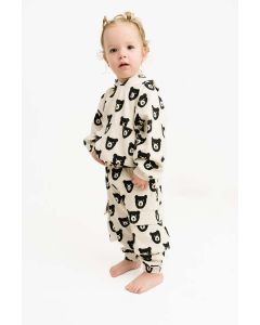 Toddler's Little One Shop Oatmeal Bear Cargo Hoodie Set