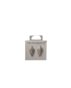 Meghan Browne Accessories Tree Silver Earrings