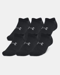 Unisex Under Armour Essential Cushion 6-Pack No Show Sock