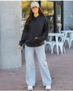 Women's Grace And Lace Slouchy Soft Wide Leg Jean