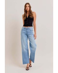 Women's Hidden Logan 31"  Mid Rise Dad Jean