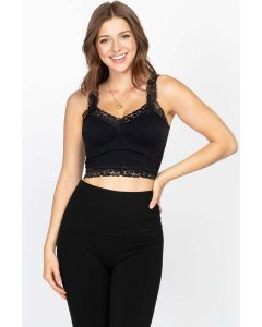Women's M. Rena Seamless Crop Cami