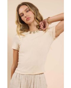 Women's Sadie and Sage Dua S/Skv Knit Tee