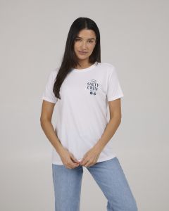 Women's Salty Crew Sip And Sea Boyfriend Tee
