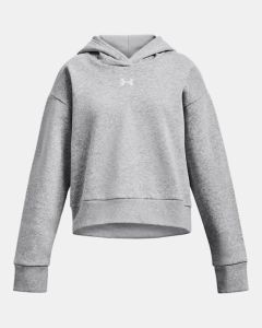 Youth Girl's Under Armour Rival Fleece Crop Hoodie